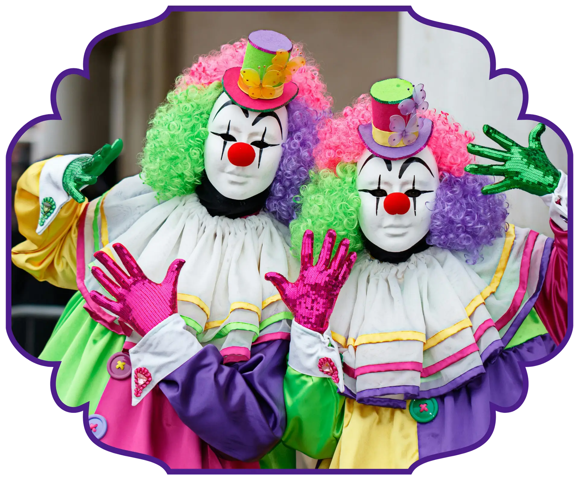 Performer with Multi-Glow